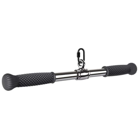 MG Pull Down Bar tricepsový adaptér na kladku, čierny
