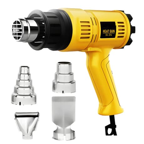 MG Heat Gun V1 elektrická teplovzdušná pištoľ, žltá