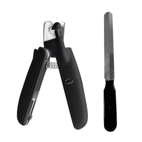MG Pet Clipper elektrický zastrihávač pazúrov pre mačky a psy, čierny