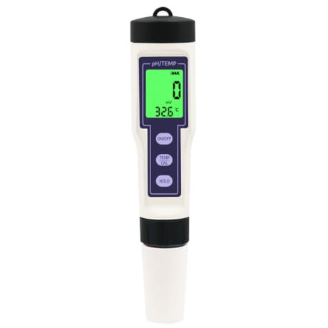 MG PH Meter digitálny tester kvality vody pH, čierny 1