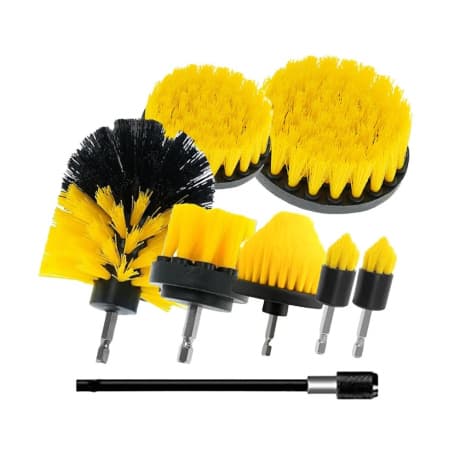 MG Brush čistiace kefy na vŕtačku 8v1 1