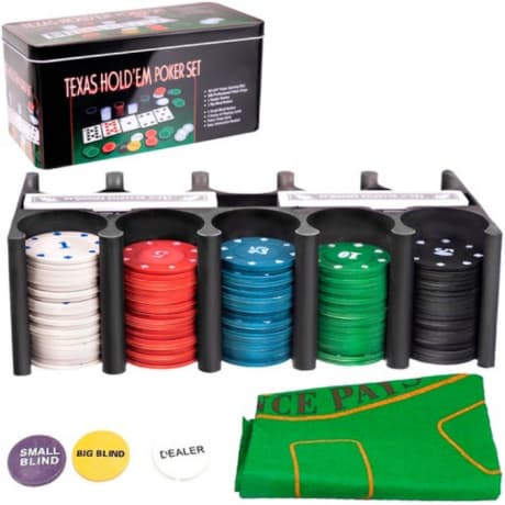 MG Texas Holdem poker set 1