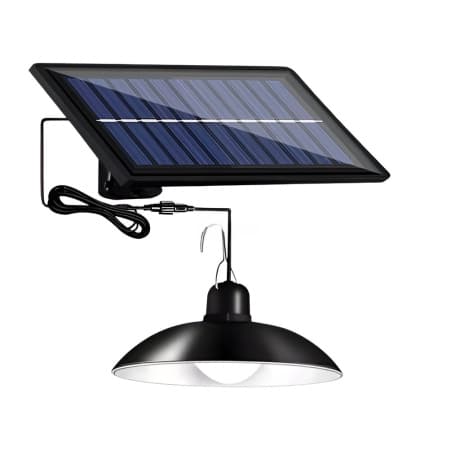 MG Lamp solárna lampa 1200mAh, čierna 1