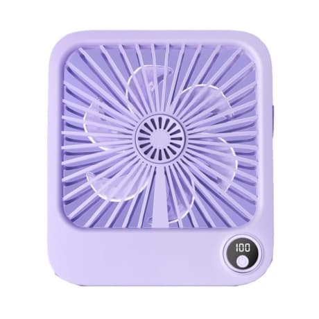 MG W30 bezdrôtový stolný ventilátor, fialový