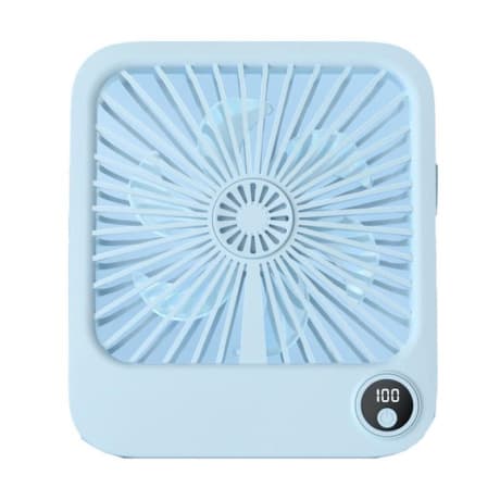 MG W30 bezdrôtový stolný ventilátor, modrý 1