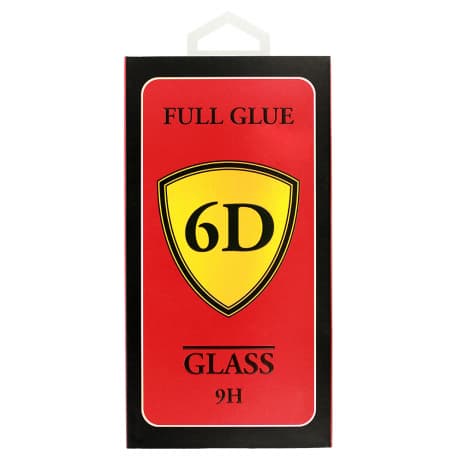MG Full Glue 6D ochranné sklo na Samsung Galaxy A12 / M12, čierne 1