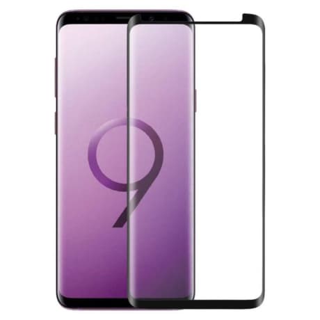 MG Hard Full Glue ochranné sklo na Samsung Galaxy S9, čierne 1