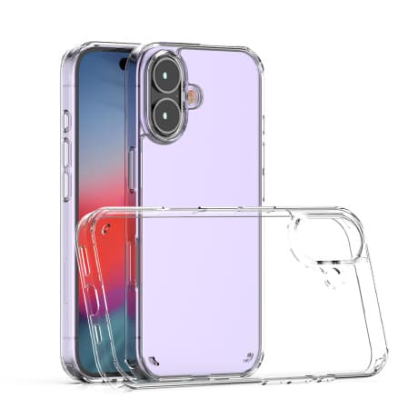 MG Clear kryt na iPhone 16, priesvitný 1