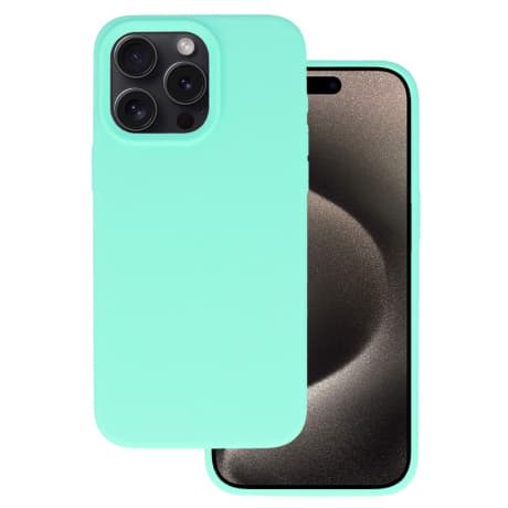 MG Silicone Lite kryt na iPhone 16 Pro, mint 1