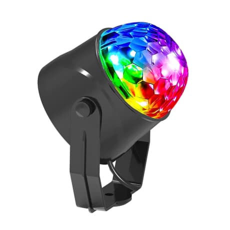 MG Disco Ball projektor + diaľkový ovládač, čierny 1