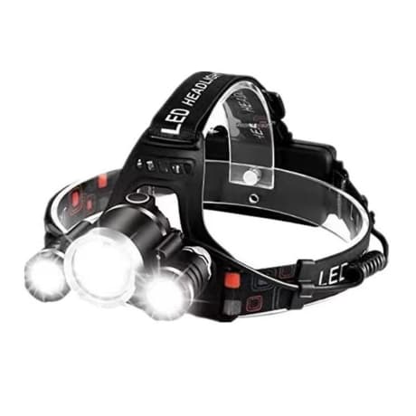 MG LC4 LED čelovka, čierna 1