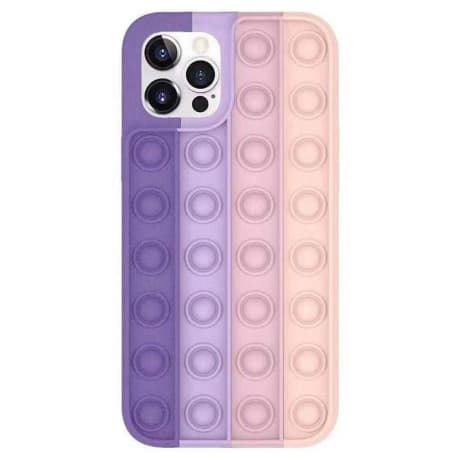 MG Pop It silikónový kryt na Samsung Galaxy A72, fialový/ružový 1