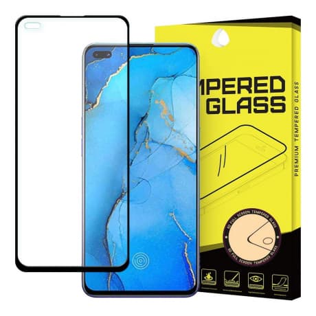 MG Full Glue Super Tough ochranné sklo na Oppo Reno 3 Pro, čierne 1