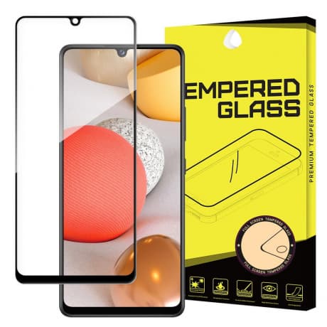 MG Full Glue Super Tough ochranné sklo na Samsung Galaxy A42 5G, čierne 1