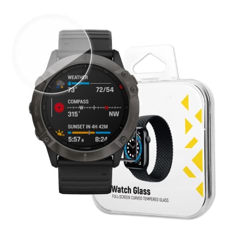 MG Watch Glass Hybrid ochranné sklo na Garmin Fenix 6X 1