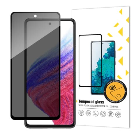 MG Full Glue Privacy ochranné sklo na Samsung Galaxy A53 5G, čierne 1