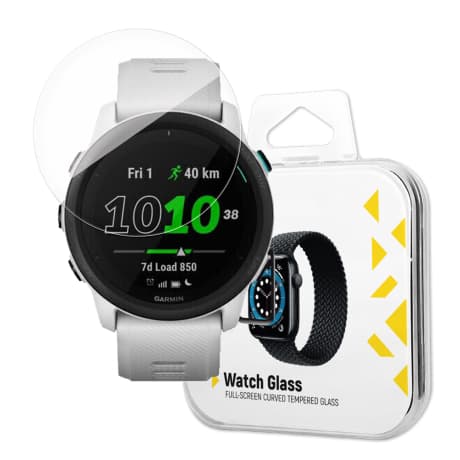 MG Full Glue ochranné sklo na Garmin Forerunner 745, čierne 1