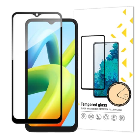 MG Full Glue ochranné sklo na Xiaomi Redmi A1 / A2, čierne 1