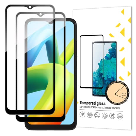 MG Full Glue 2x ochranné sklo na Xiaomi Redmi A1 / A2, čierne 1