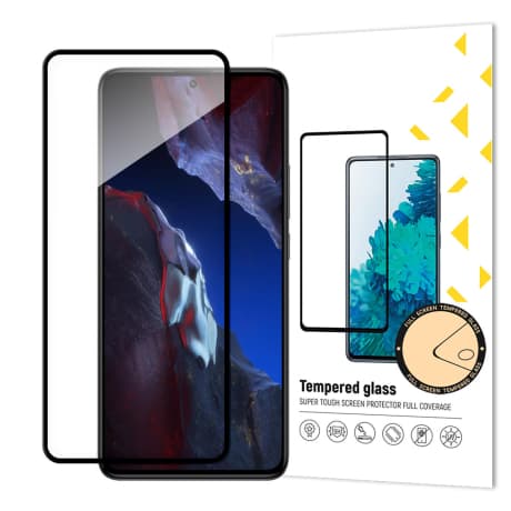 MG Full Glue ochranné sklo na Xiaomi Poco F5, čierne 1