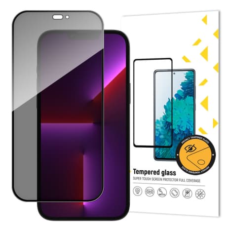 MG Full Glue Privacy ochranné sklo na iPhone 15 Plus, čierne 1