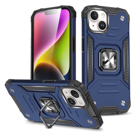 MG Ring Armor kryt na iPhone 15 Plus, modrý 1
