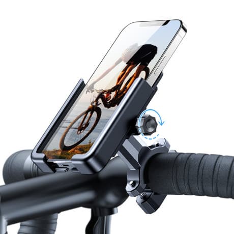 MG Metal Bracket držiak na mobil na bicykel, čierny (WBHBK3) 1