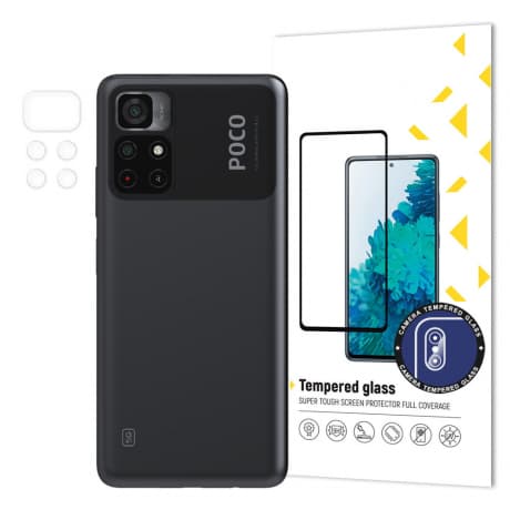 MG 9H ochranné sklo na kameru na Xiaomi Poco M4 Pro 5G 1