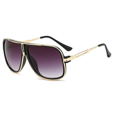 NEOGO Calvin 4 slnečné okuliare, Glossy Black Gold / Gray (GNE010C04) 1