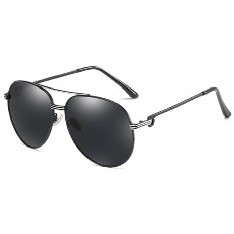 NEOGO Lamont 3 slnečné okuliare, Black Silver / Black (GNE031C03) 1