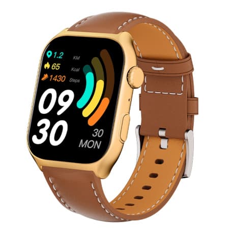 NEOGO Gear 7 Pro smart hodinky, hnedé (NEO-G7P-GLBRL) 1