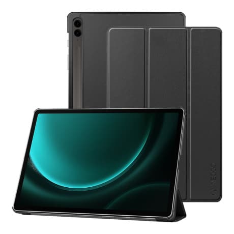 NEOGO Smart Cover puzdro na Samsung Galaxy Tab S9 FE Plus / S9 Plus 12.4'' 2023, čierne (NEO100082)