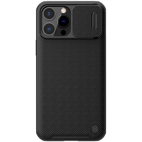 Nillkin Texture silikónový kryt na iPhone 13 Pro Max, čierny 1