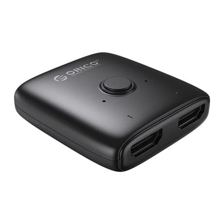 Orico AS2-A1 obojsmerný HDMI switch 4K, čierny 1