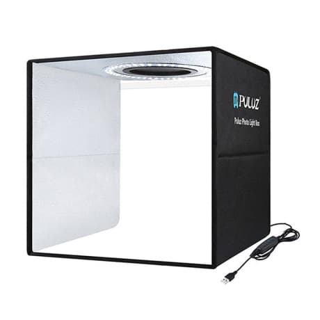 PULUZ Studio foto box s LED osvetlením 30cm, čierny (PU5032B) 1