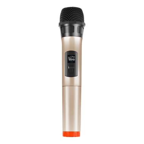 PULUZ PU628J UHF bezdrôtový mikrofón, zlatý (PU628J) 1