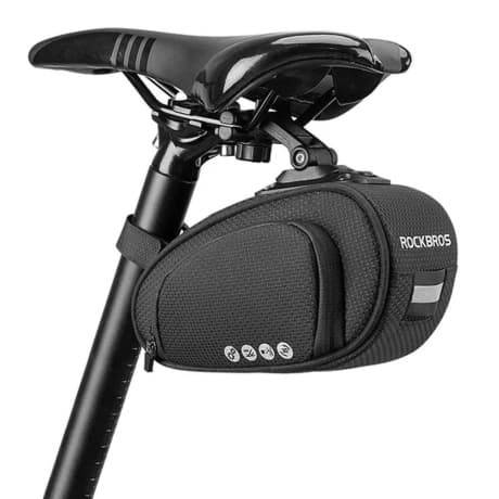Rockbros C40 cyklistická taška pod sedadlo, čierna 1