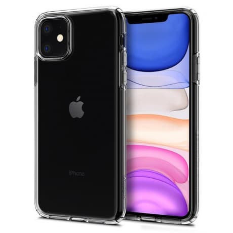 Spigen Liquid Crystal silikónový kryt na iPhone 11, priesvitný (076CS27179) 1