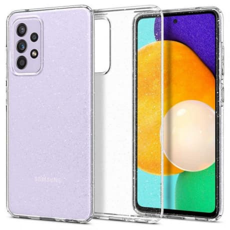 Spigen Liquid Crystal silikónový kryt na Samsung Galaxy A72, glitter priesvitný (ACS02326) 1