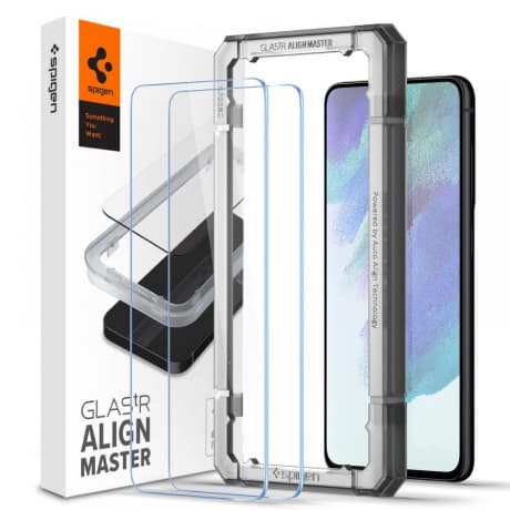 Spigen Glas.Tr Slim 2x ochranné sklo na Samsung Galaxy S21 FE 1
