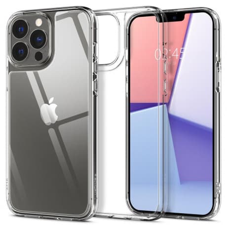 Spigen Quartz Hybrid silikónový kryt na iPhone 13 Pro, priesvitný (ACS03271) 1