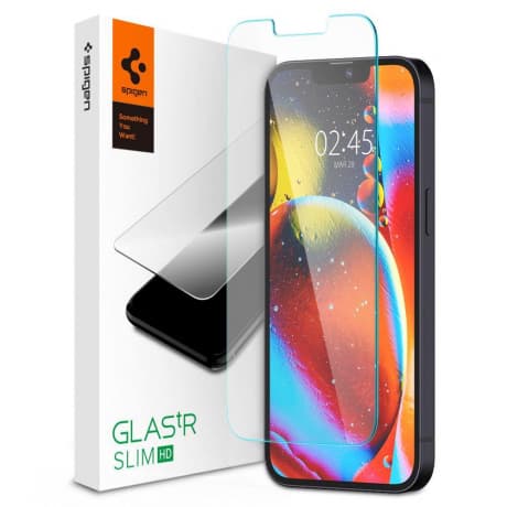 Spigen Glas.Tr Slim ochranné sklo na iPhone 13 / 13 Pro (AGL03391) 1