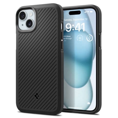 Spigen Core Armor kryt na iPhone 15 Plus, čierny 1