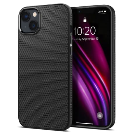 Spigen Liquid Air kryt na iPhone 14 Plus / 15 Plus, čierny 1