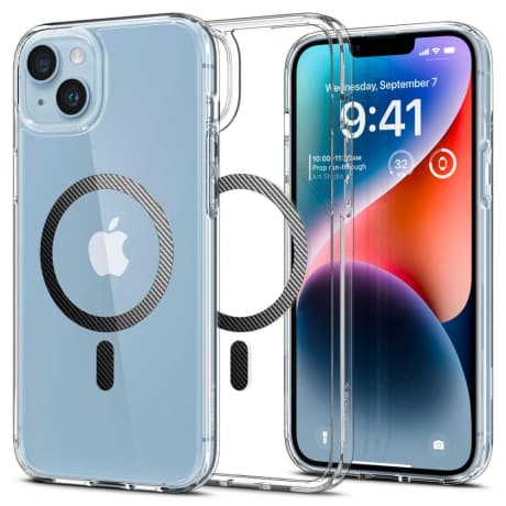Spigen Ultra Hybrid MagSafe silikónový kryt na iPhone 14 Plus, priesvitný (ACS04904) 1