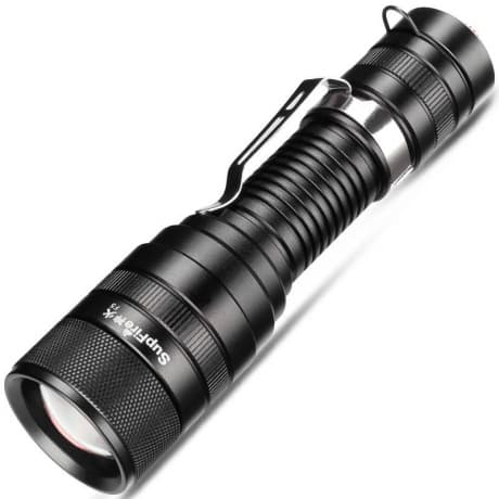 Superfire F5 LED baterka 1100lm, čierna (F5) 1