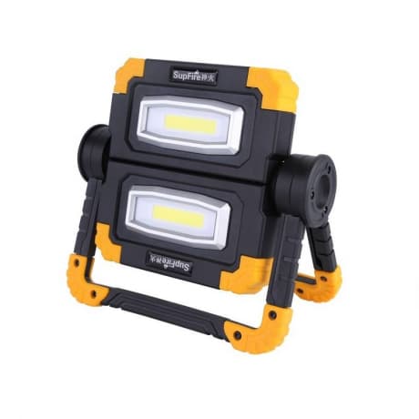Superfire G7 LED skladacia baterka 1000lm, čierna (G7) 1
