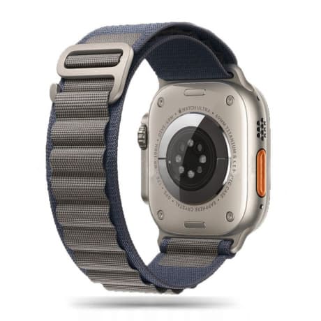 Tech-Protect Nylon Pro remienok na Apple Watch 44/45/46/49mm, navy / gray 1