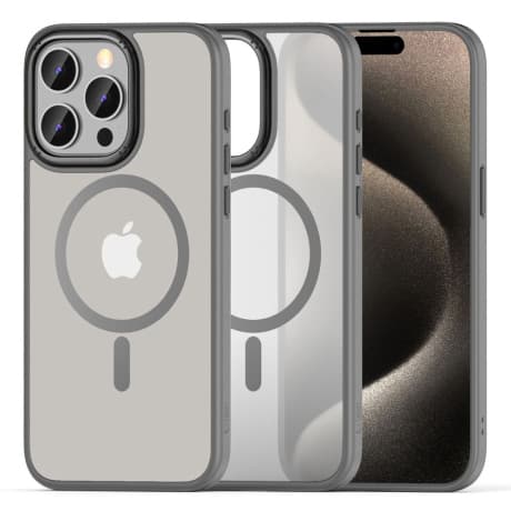 Tech-Protect Magmat MagSafe kryt na iPhone 15 Pro, titanium 1