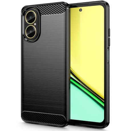 Tech-Protect Carbon kryt na Realme C67 4G, čierny 1